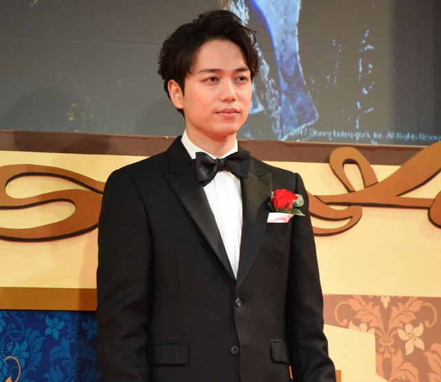 山崎育三郎／映画『美女と野獣』のプレミアム吹替版キャスト発表会