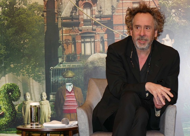 ティム・バートン／『ミス・ペレグリンと奇妙なこどもたち』記者会見