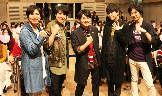 神谷浩史、鈴村健一、下野紘、逢坂良太、石川界人／「ガム彼！」公開収録イベント
