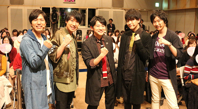 神谷浩史、鈴村健一、下野紘、逢坂良太、石川界人／「ガム彼！」公開収録イベント