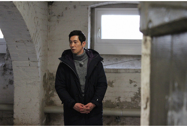 医療センターの面影を残す市庁舎地下／「ドイツが愛した日本人　佐々木蔵之介が巡る、ある医師の物語」