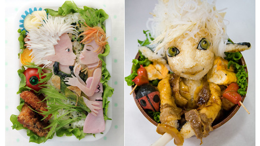 『アーサーと魔王マルタザールの逆襲』キャラ弁