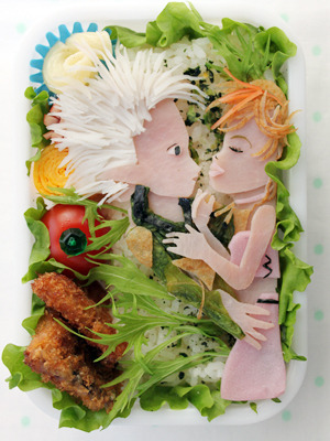 『アーサーと魔王マルタザールの逆襲』キャラ弁