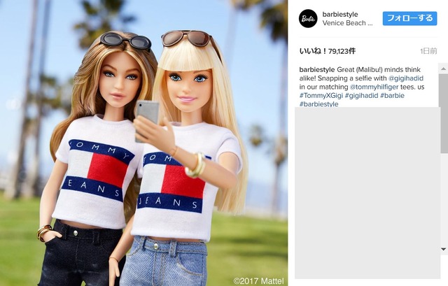 -(C)バービーのオフィシャルアカウントInstagram