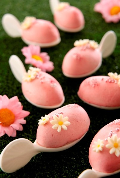 苺のイースターエッグムース