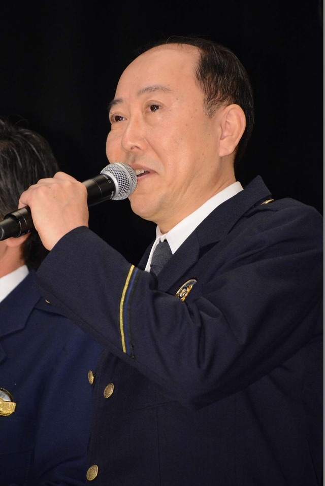 小野了／『相棒-劇場版IV-』初日舞台あいさつ