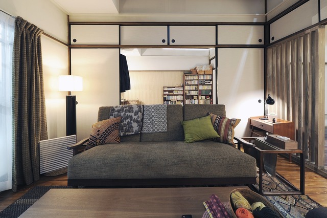 リンコとマキオの部屋／『彼らが本気で編むときは、』（C）2017「彼らが本気で編むときは、」製作委員会