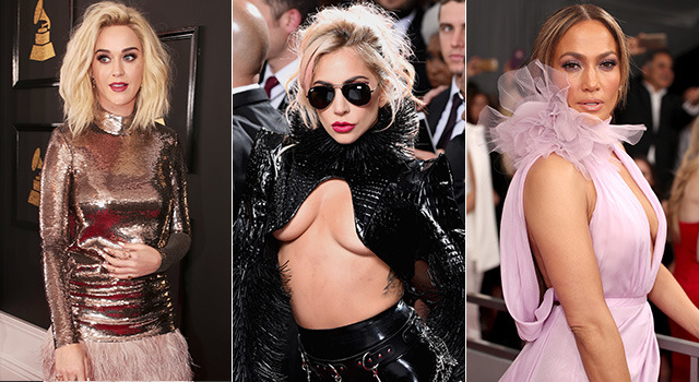 レディー・ガガ＆ケイティ・ペリー＆ジェニファー・ロペス-(C)Getty Images