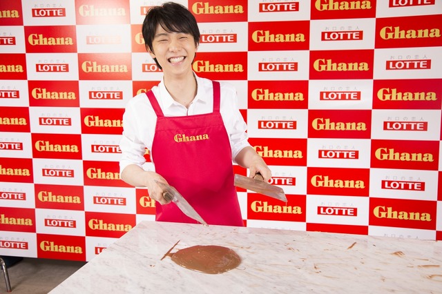 羽生結弦「ガーナミルクチョコレート 手づくりバレンタイン企画」