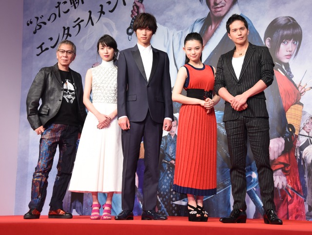 三池崇史監督、戸田恵梨香、福士蒼汰、杉咲花、市原隼人／映画『無限の住人』完成報告記者会見
