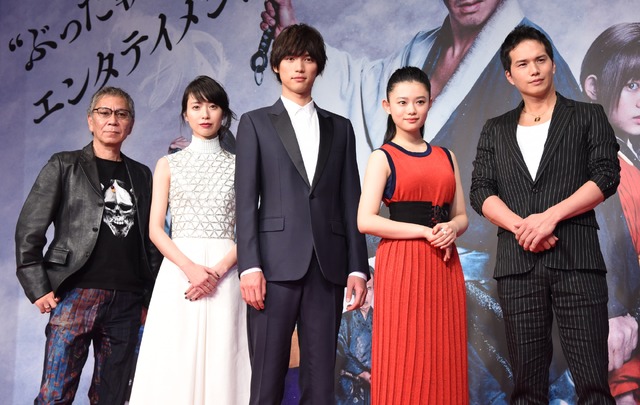 三池崇史監督、戸田恵梨香、福士蒼汰、杉咲花、市原隼人／映画『無限の住人』完成報告記者会見