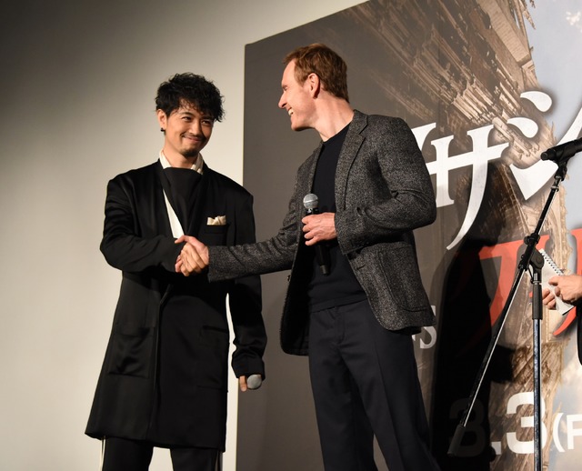 斎藤工、マイケル・ファスベンダー／映画『アサシン クリード』スペシャルイベント