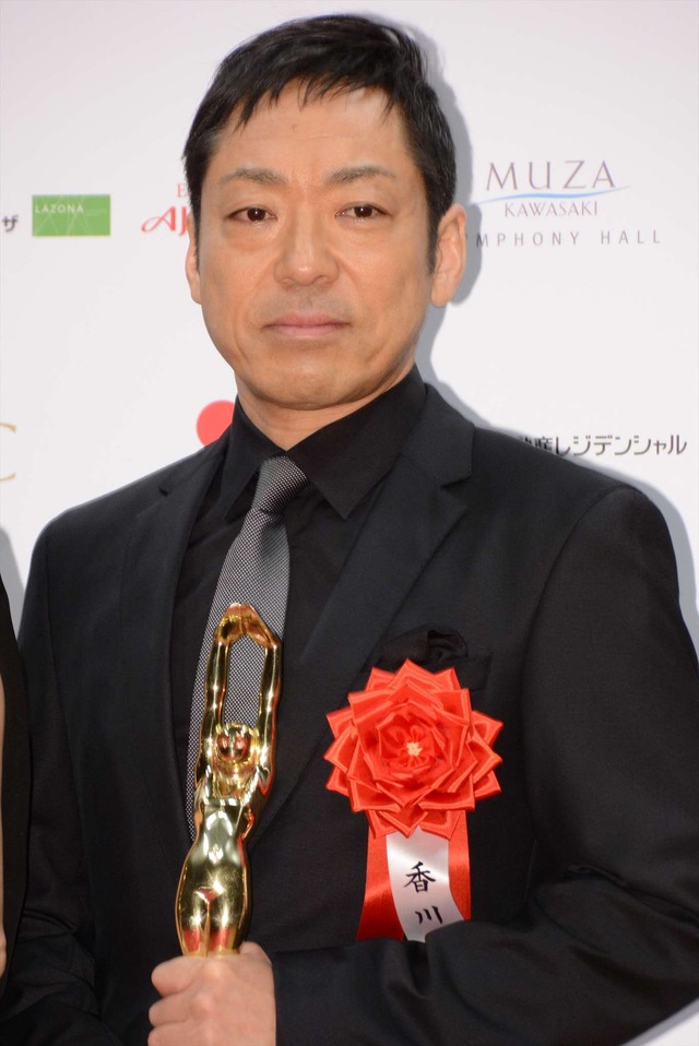 香川照之・男優助演賞／第71回毎日映画コンクール