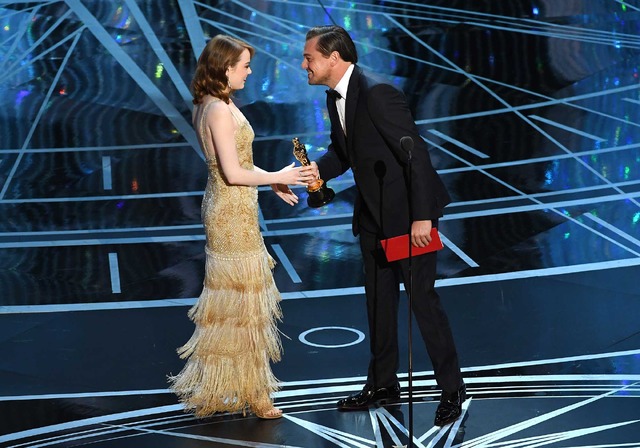 「第89回アカデミー賞」主演女優賞に輝いたエマ・ストーン(C)Getty Images