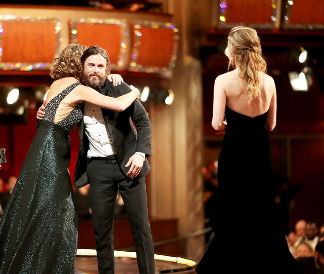 ブリー・ラーソン＆ケイシー・アフレック-(C)Getty Images