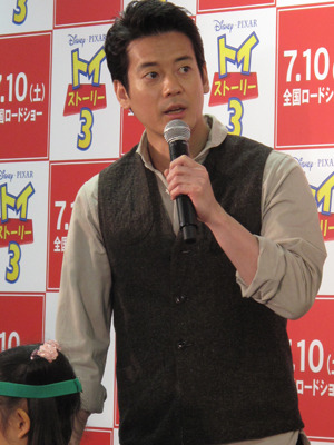 『トイ・ストーリー3』声優発表会見　photo：Yoko Saito