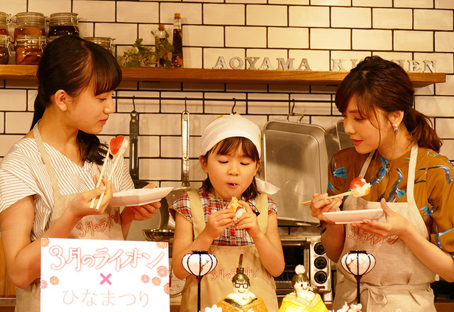 倉科カナ＆清原果耶＆新津ちせ『３月のライオン』イベント