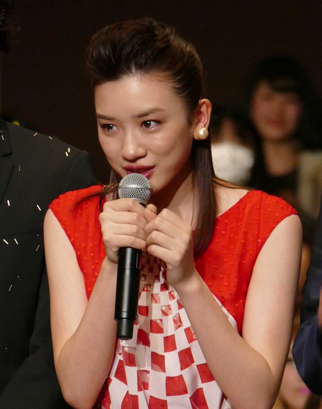 永野芽郁／『ひるなかの流星』完成披露試写会