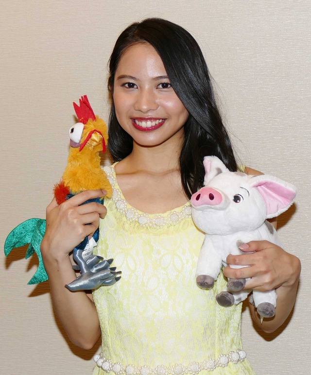 屋比久知奈『モアナと伝説の海』／photo:Ryo Uchida