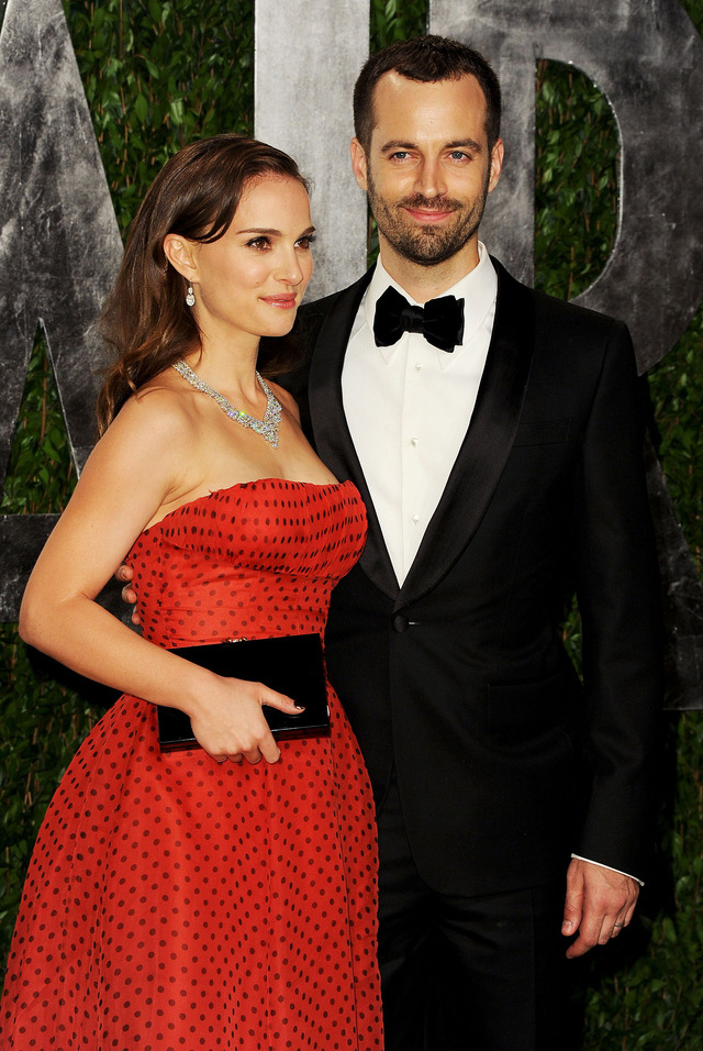 ナタリー・ポートマン＆ベンジャミン・ミルピエ-(C)Getty Images