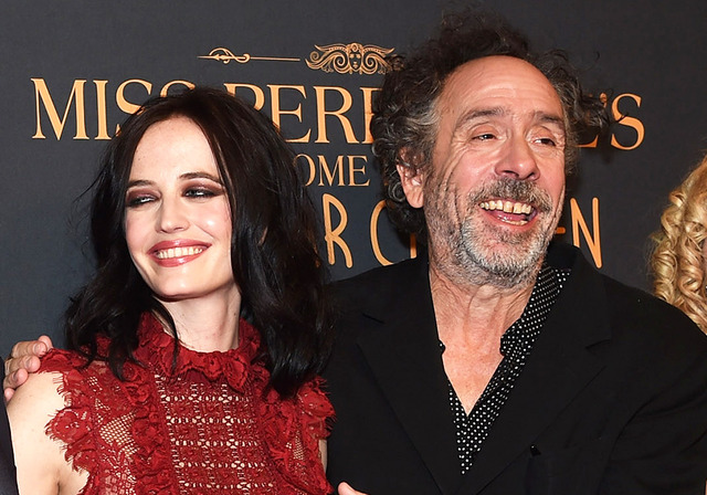 エヴァ・グリーン -＆ティム・バートン監督(C) Getty Images