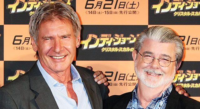 ハリソンフォード＆ジョージ・ルーカス-(C)Getty Images