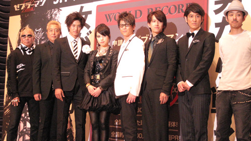 『ゼブラーマン　ゼブラシティの逆襲』初日舞台挨拶  photo：Yoko Saito