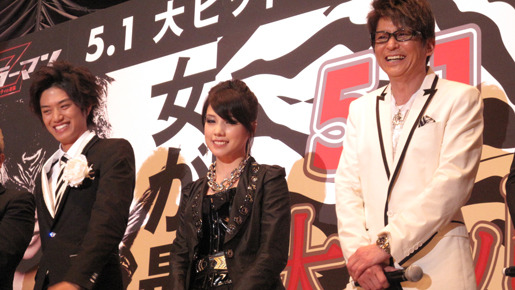 『ゼブラーマン　ゼブラシティの逆襲』初日舞台挨拶  photo：Yoko Saito