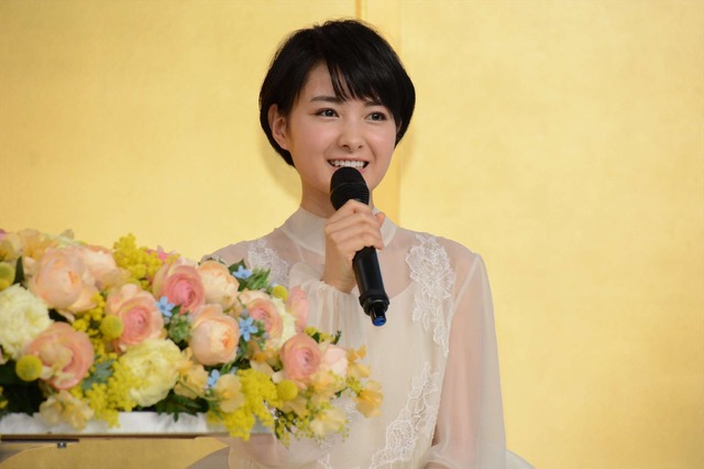 葵わかな／「わろてんか」連続テレビ小説ヒロイン発表会見