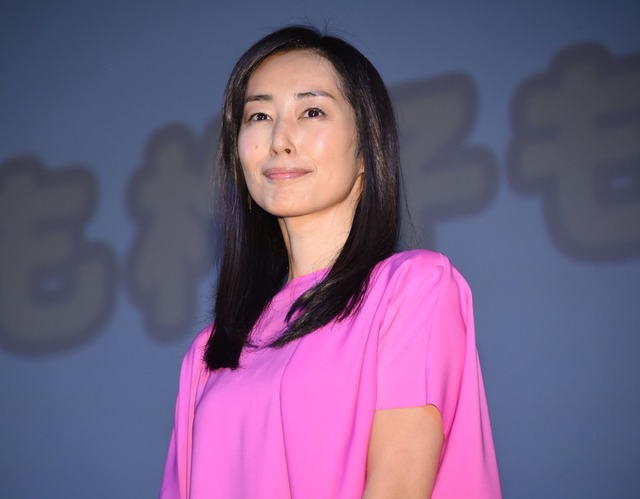 木村多江／映画『ねこあつめの家』完成披露試写会