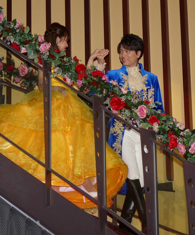 昆夏美＆山崎育三郎／『美女と野獣』日本版デュエットソングお披露目イベント