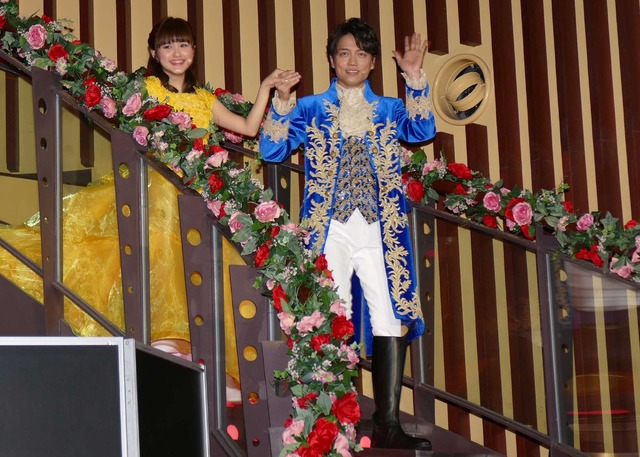 昆夏美＆山崎育三郎／『美女と野獣』日本版デュエットソングお披露目イベント