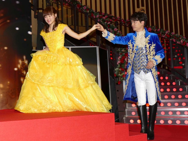 昆夏美＆山崎育三郎／『美女と野獣』日本版デュエットソングお披露目イベント