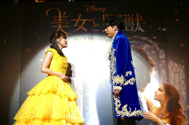 昆夏美＆山崎育三郎／『美女と野獣』日本版デュエットソングお披露目イベント