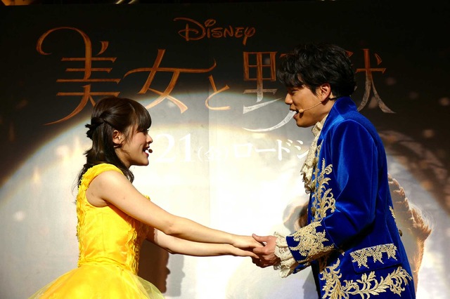 昆夏美＆山崎育三郎／『美女と野獣』日本版デュエットソングお披露目イベント