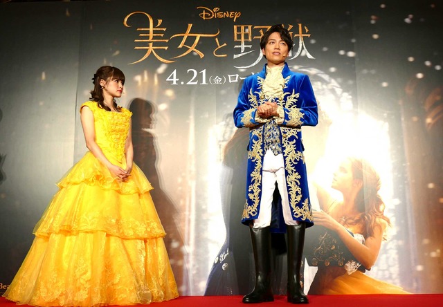 昆夏美＆山崎育三郎／『美女と野獣』日本版デュエットソングお披露目イベント