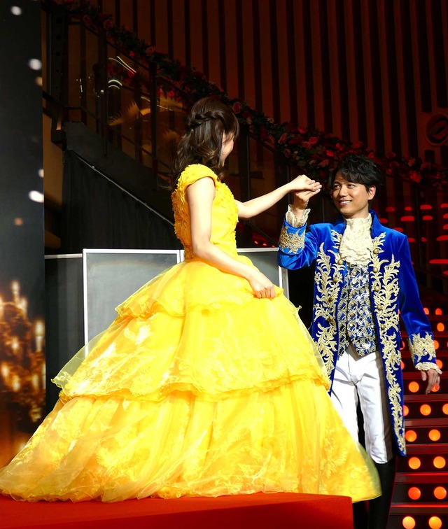 昆夏美＆山崎育三郎／『美女と野獣』日本版デュエットソングお披露目イベント