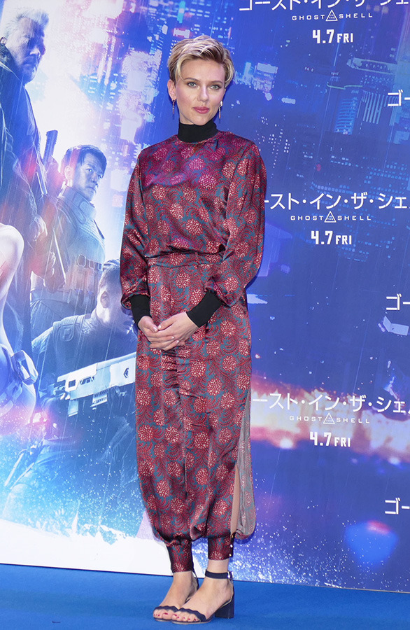 スカーレット・ヨハンソン／『ゴースト・イン・ザ・シェル』来日記者会見