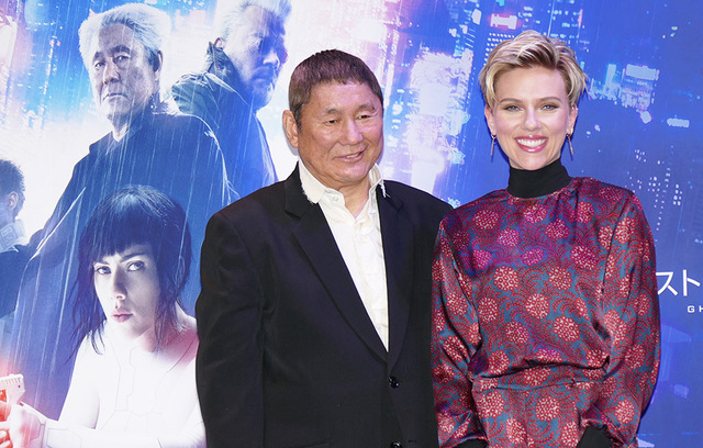 ビートたけし＆スカーレット・ヨハンソン／『ゴースト・イン・ザ・シェル』来日記者会見