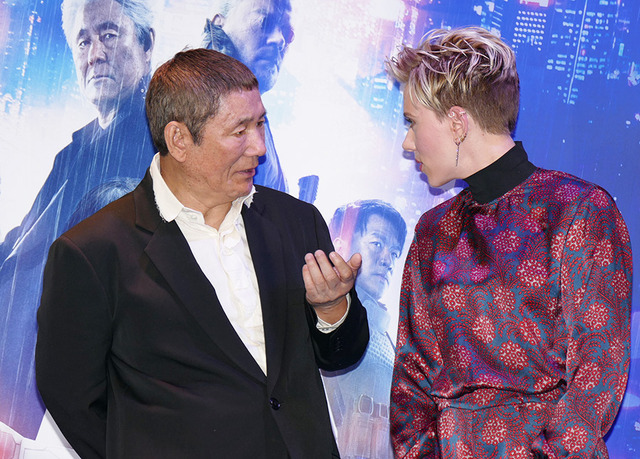 ビートたけし＆スカーレット・ヨハンソン／『ゴースト・イン・ザ・シェル』来日記者会見