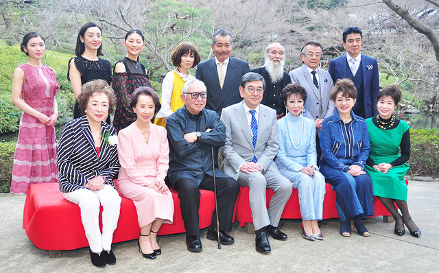 「やすらぎの郷（さと）」制作発表会見