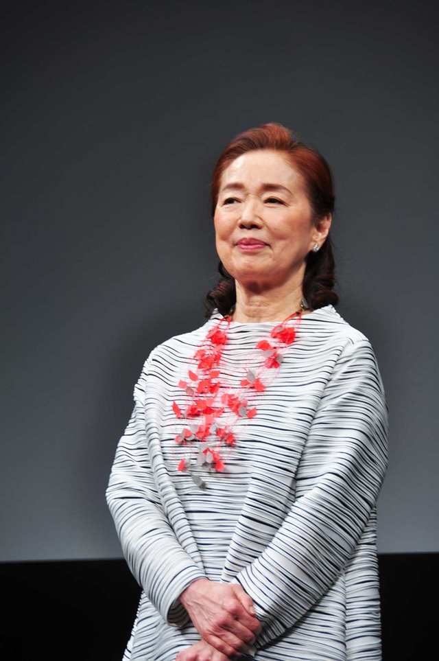 宮本信子／連続ドラマW「北斗 -ある殺人者の回心-」完成披露試写会