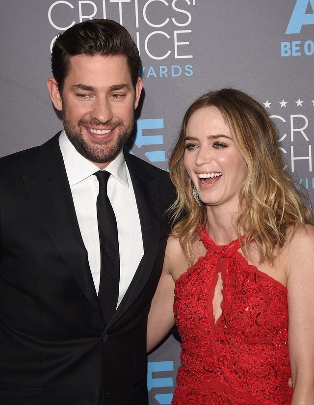 ジョン・クラシンスキー＆エミリー・ブラント-(C)Getty Images