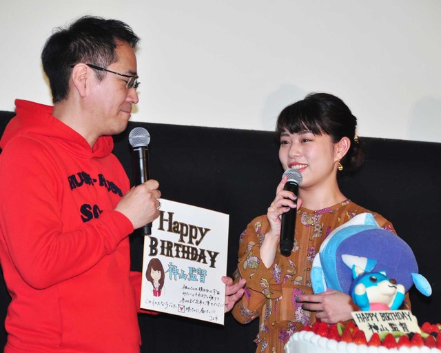 神山健治監督＆高畑充希／『ひるね姫～知らないワタシの物語～』初日舞台挨拶