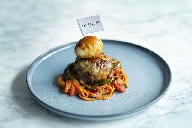 「ザ セラー アット フレッド シーガル」ハンバーグランチ