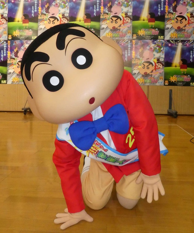 『映画クレヨンしんちゃん 襲来!! 宇宙人シリリ』公開アフレコ