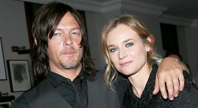 ダイアン・クルーガー＆ノーマン・リーダス-(C)Getty Images