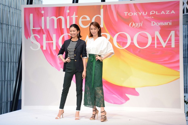 矢野未希子、蛯原友里／東急プラザ銀座開業1周年記念イベント「BLOOM PARTY」