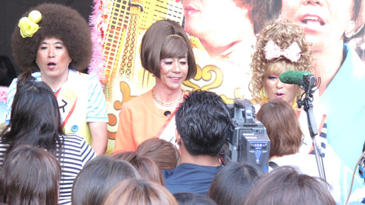 『矢島美容室 THE MOVIE〜夢をつかまネバダ〜』ヒット御礼街頭演説イベント　photo：Yoko Saito