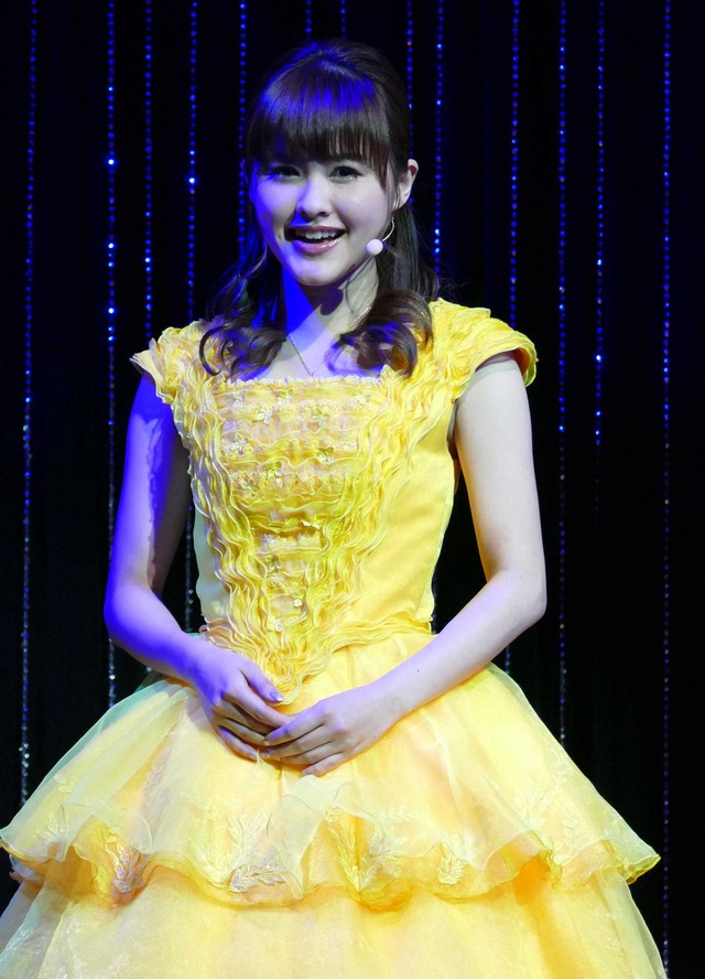 昆夏美／『美女と野獣』来日記者会見